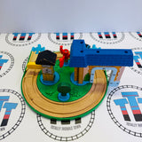 Early Engineers Maithwaite Roundabout Station Set #1 with Thomas and Adapters Wooden - Used