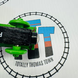 Percy in Coal with Card (Learning Curve 2003) Very Good Condition Marked on Bottom Wooden - Used