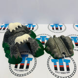 BRIO Plastic Mountain Tunnel with Snow & Track - Used