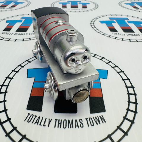 Limited 60 Year Edition Percy Silver #2 (Learning Curve) Good Condition Wooden - Used