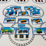 Wooden Railway Character Cards Fair Condition (Bent) Pack #4 - Used