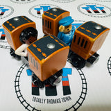 Annie & Clarabel (Thomas Wood Mattel Unpainted) Fair Condition Wooden - Used