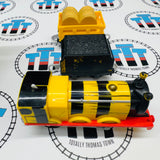 Busy Bee James with Tender Different Cargo Car Fair Condition (2013) Used - Trackmaster Revolution