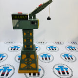 Deluxe Motorized Cranky #3 Discoloured Face Chipping Paint Wooden - Used