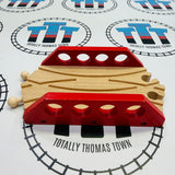 BRIO Crossing Switch Track Bridge Wooden - Used