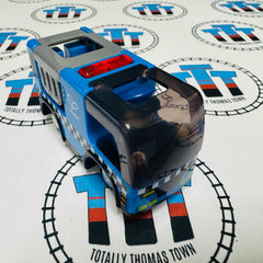 Voiture de police avec sirène et 1 figurine Hape Train en bois - Occasion
