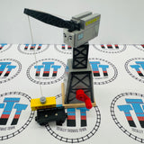 Cranky the Crane Grey with Cargo Car (2001) #2 with Cargo Car Wooden - Used