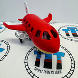 BRIO Red Airplane with Pilot Figure Wooden - Used