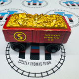 Gold Car (Learning Curve) Fair Condition Wooden - Used
