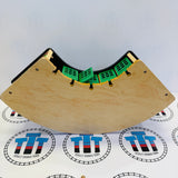 Roundhouse with Splitter #10 Fair Condition Chipped/Marked Base Wooden - Used