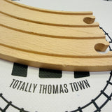 33398 Long Double Curved Track #1 Small Marks/Chips Used - BRIO