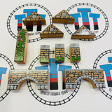 Sodor Blocks - Bridges & Tunnels #1 Rare (Incomplete As Shown) Wooden - Used