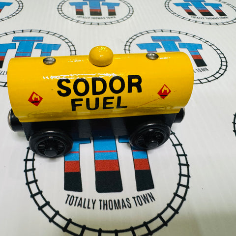 Sodor Fuel Tanker (Learning Curve 2002) Very Good Condition Wooden - Used