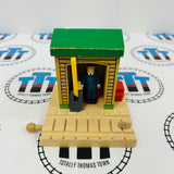 Conductor Shed Clickity Clack Fair Condition Wooden - Used