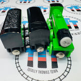 Flying Scotsman avec 2 tenders #6 (Learning Curve 1999) Peinture écaillée rare en bois - Occasion
