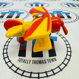 Tiger Moth Plane Red Blades #3 (Learning Curve 2002) Wooden - Used