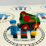 BRIO 33229 Trusty Tow Car with Figure Wooden - Used