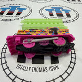 Hyper Glow Nia with 2 Track Piece (2017) Fair Condition Used - Trackmaster Revolution