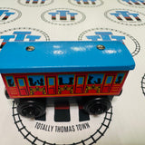 Limited Edition Passenger Car #1 - Thomas 10 Years in America (Learning Curve 1999) RARE Good Condition Wooden - Used