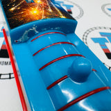 Hyper Glow Night Delivery Thomas (2017 Mattel) Ripped Sticker Used - Trackmaster Revolution