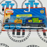 Halloween Thomas and Caboose FACTORY ERROR Halloweent (Learning Curve) Wooden - New