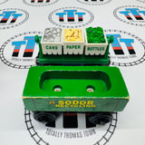 Recycling Cars no Rubber Piece (Learning Curve) Fair Condition Wooden - Used