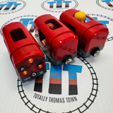 BRIO 33513 Red Metro Train with Lights and 2 Figures Wooden - Used