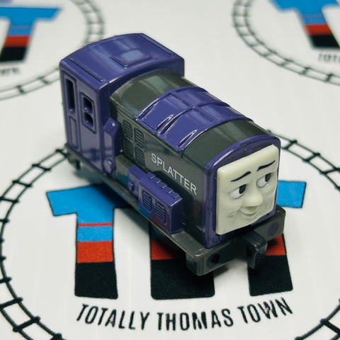 Splatter Happy Face Older Version Pull Along Capsule Plarail - Used