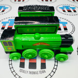 Flying Scotsman avec 2 tenders #6 (Learning Curve 1999) Peinture écaillée rare en bois - Occasion