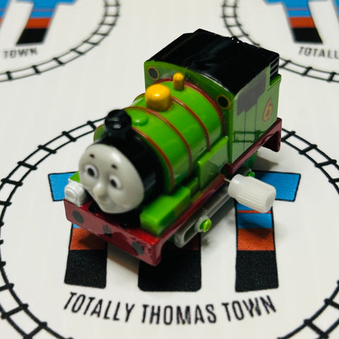 Percy Newer Face Turns Right Capsule Plarail Wind Up - Used