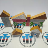 Tidmouth Wooden Building Blocks Rare Wooden - Used
