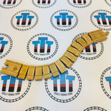 14" Wacky Track 1 Piece Marked/Stained Thomas Brand Wooden - Used