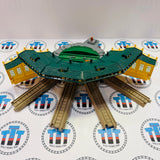 Tidmouth Sheds with 4 Doors and Turntable and NO back Supports Used - Trackmaster