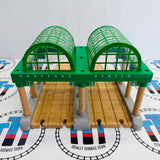 Knapford Station with Lights and Track #2 Small Marks Wooden - Used