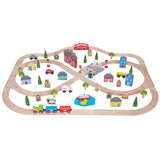 Town and Country Train Set BIGJIGS Rail Wooden - NEW in Box