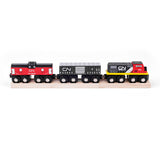 CN Train with Track BIGJIGS Rail Wooden - New in Box