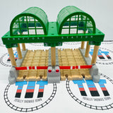 Gare de Knapford avec lumières et rails #2 Petites marques en bois - Occasion