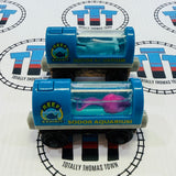 Aquarium Cars with Lights (Mattel) Poor Condition Bases Wooden - Used