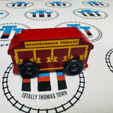 Neighborhood Trolley Train #2 Wooden  - Used
