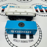 Cargo Car White with Blue Cargo Wooden - Used