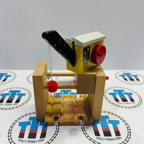 Sodor Cargo Co. Crane #5 Fair Condition Wooden - Used