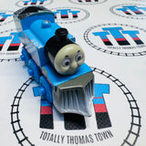 Thomas with Plow #2 (Learning Curve) Fair Condition Chipping Paint Discoloured Wooden - Used