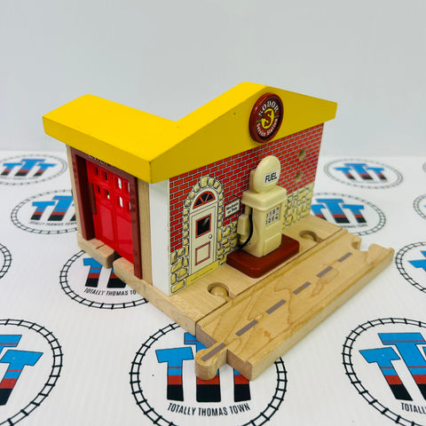Sodor Service Station #1 Missing Air Pump Wooden - Used