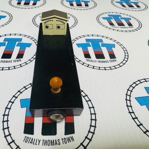 BRIO 32713 Barrington Barge Theodore Tugboat with no Pipes Wooden - Used