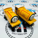 Bill and Ben (Learning Curve 1997) Chipped Corner Rare Wooden - Used
