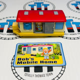 Bob's Mobile Home Bob the Builder (2004) Good Condition with Character Card Used - Take Along