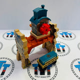 Misty Island Crane with Cargo Car Wooden - Used