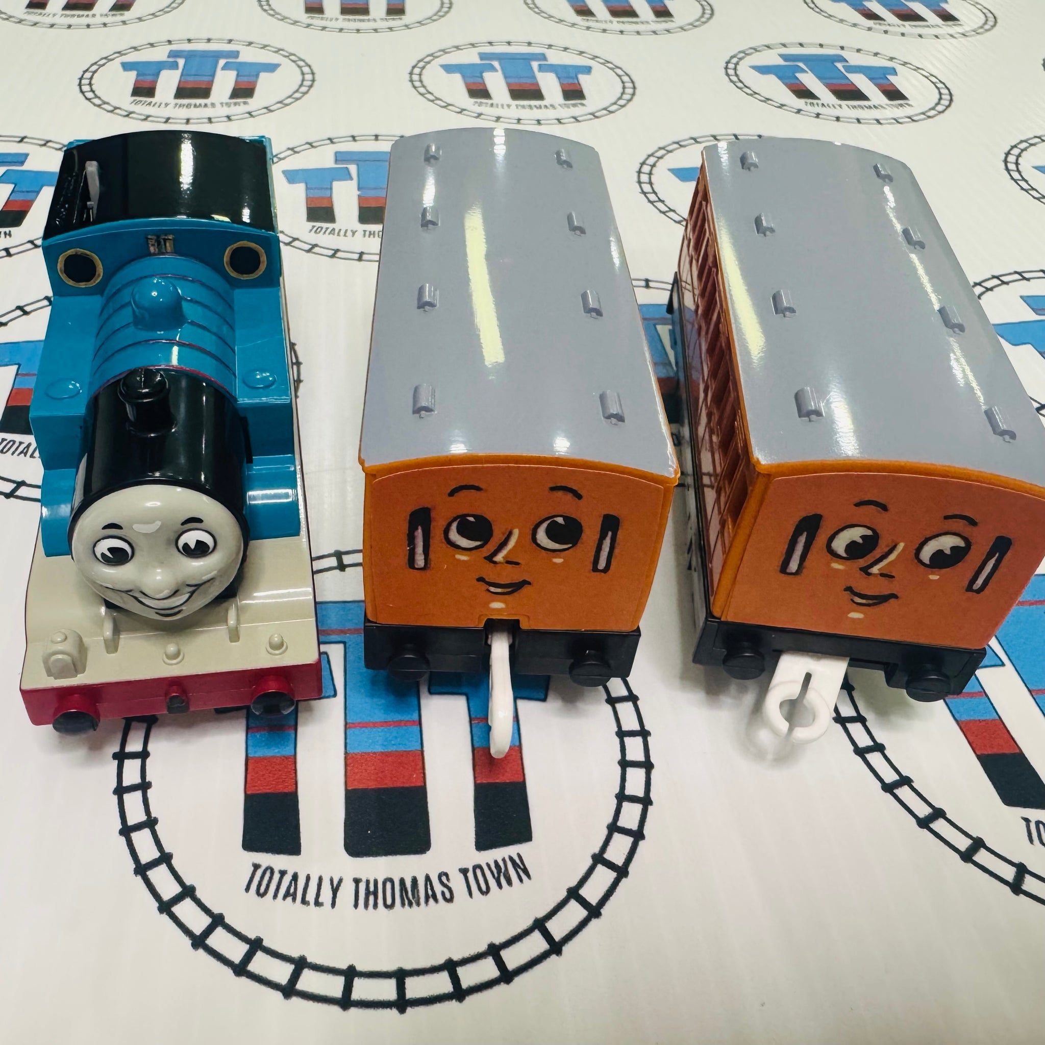 80th Anniversary Railway Series Thomas, Annie and Clarabel New in