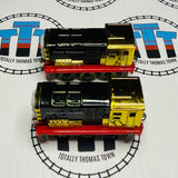 Limited Edition Metallic Iron Arry and Iron Bert (2005) Good Condition Used - Take Along