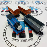 Clockwork Thomas, Annie, Clarabel, & Troublesome Truck Damaged/Glued (SEE NOTES FOR DETAILS) Used - Hornby